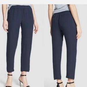 NWT $255 THEORY Navy
Drapey Crepe Cropped Pant...